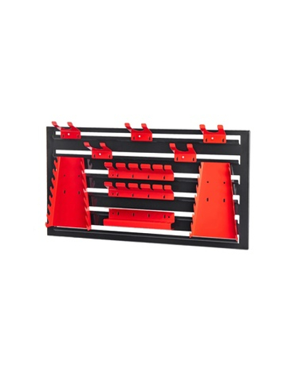 Настенный стеллаж для инструментов с крючками и органайзер для метизов ARNEZI R7201350