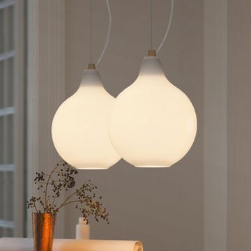 Серия стеклянных подвесных светильников BERITA