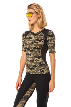 Женская теннисная футболка Hydrogen Printed Second Skin Tee Woman