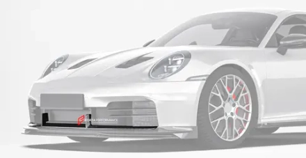 Карбоновая замена накладки на передний воздухозаборник для PORSCHE 911 992.2 CARRERA 2025+