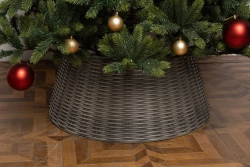 Корзина под елку Премиум Царская Лоза 65*48*30 см., разборная, хаски, ЕлкиТорг (65-229)