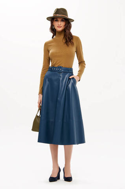 4898 Юбка женская (морская волна)