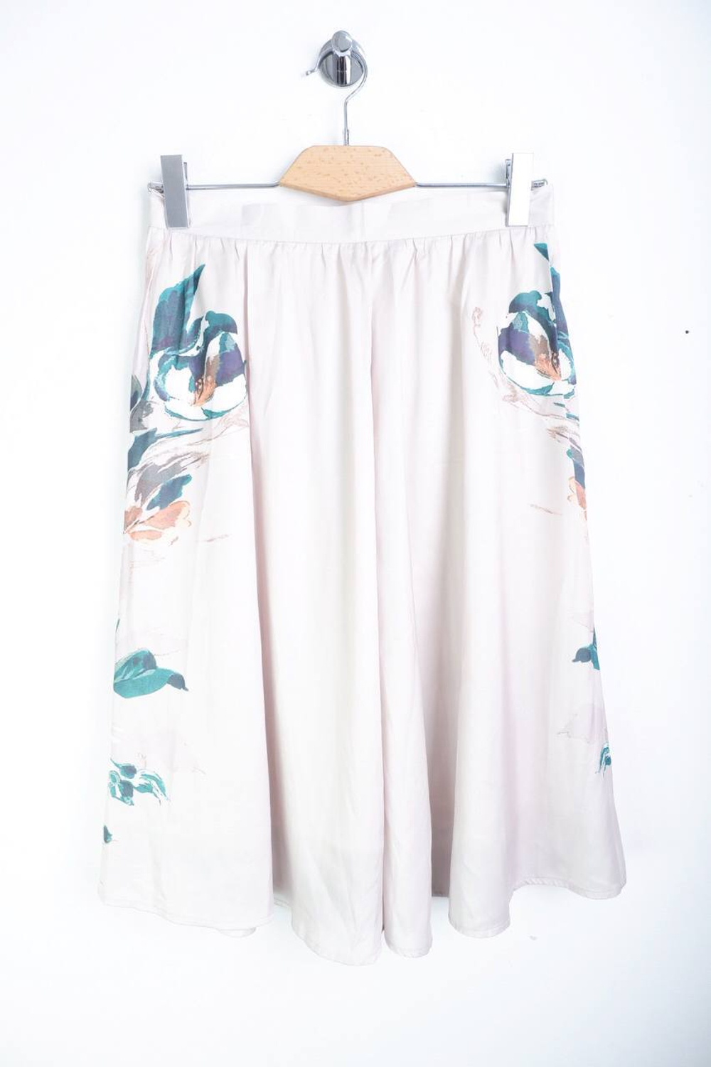 Юбка расклешенная, маркировка L, визуально 48 размер