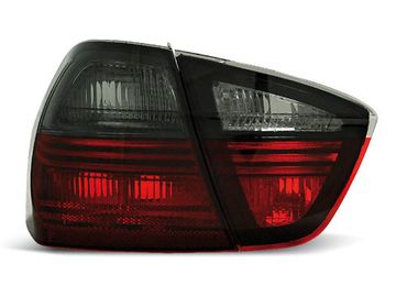Задние фонари Bmw 3 E90 red smoke