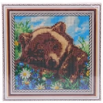 Алмазная мозаика на подрамнике с полным заполнением «МИР ЯРКИХ КРАСОК», Топтышка, 20*20 см