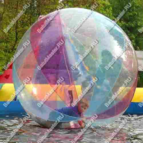 Аттракцион Водный шар ТПУ «Радужный» 2*2*2 м
