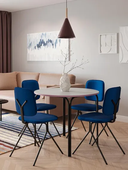 Панно декоративное с эффектом 3d minimalism, с белой рамой, 40х40 см