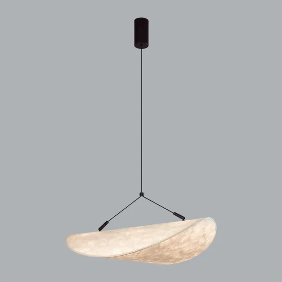 7067/30L L-VISION ODL25 239 Подвесной светильник металл/нетканный шелк/черн IP20 LED 20W 3000/3500/4000K 220V SILK