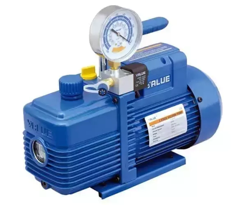 Вакуумный насос Value VI-160SV (1ст., 142 л/мин, 20 Па, 10.3 кг)