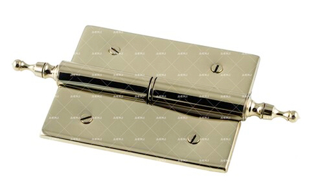 Петля оконная карточная латунная усиленная разъёмная 70 мм