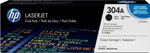 HP 304L Economy Black Original LaserJet Toner Cartridge тонерный картридж 1 шт Подлинный Черный CC530L