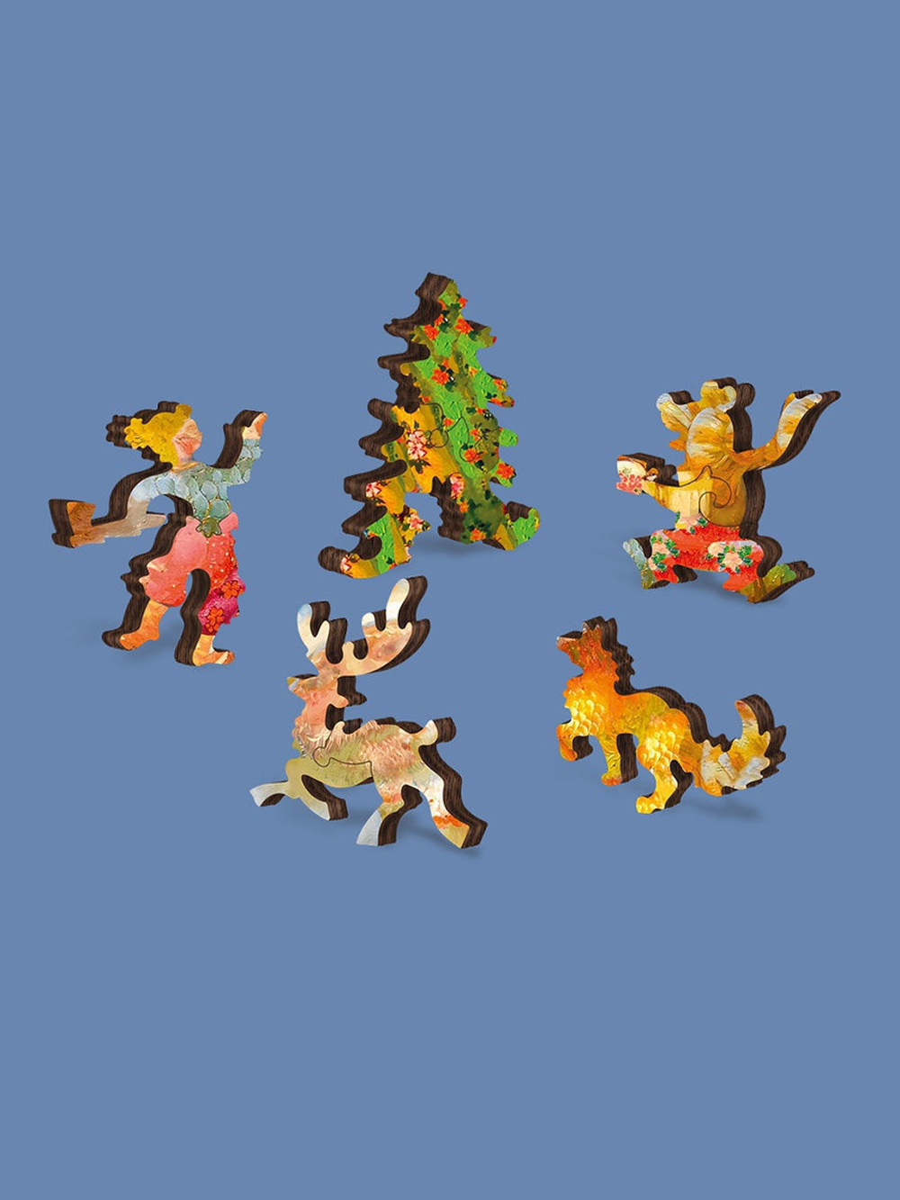 Пазл «Домой на Рождество»