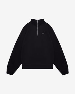 Толстовка Half-zip Logo de base 01 черная