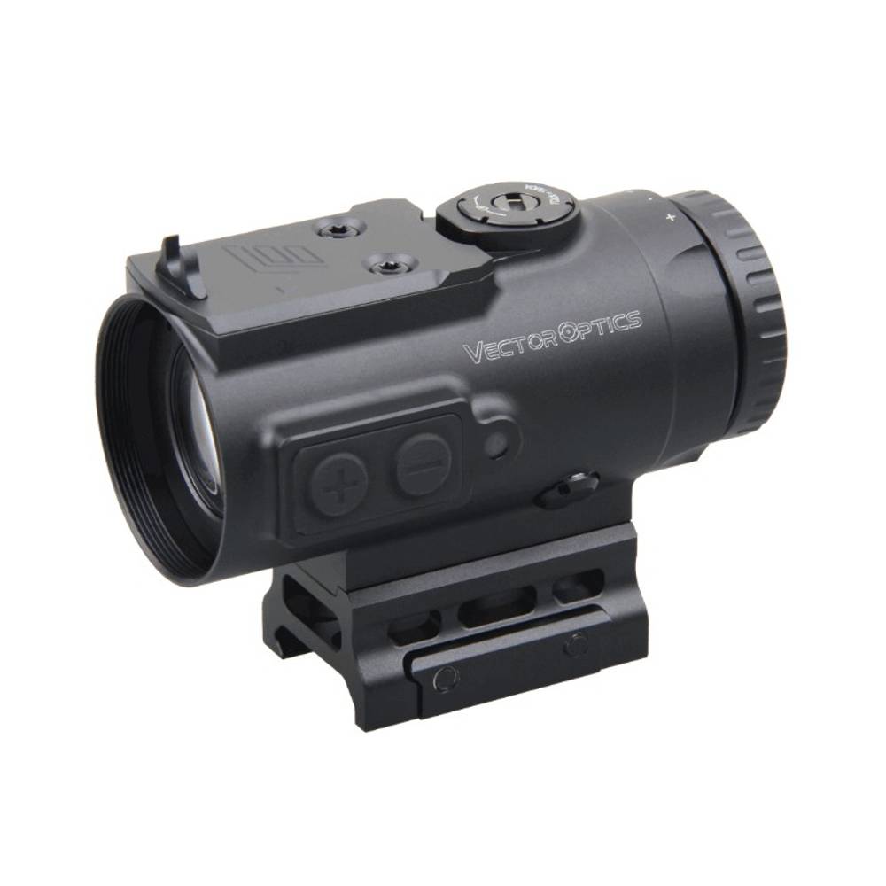 Призматический прицел Vector Optics Paragon 4x24 Micro Prism (закрытый, объектив 24мм, 1 МОА, метка баллистическая красная, picatinny/weaver, IP67)