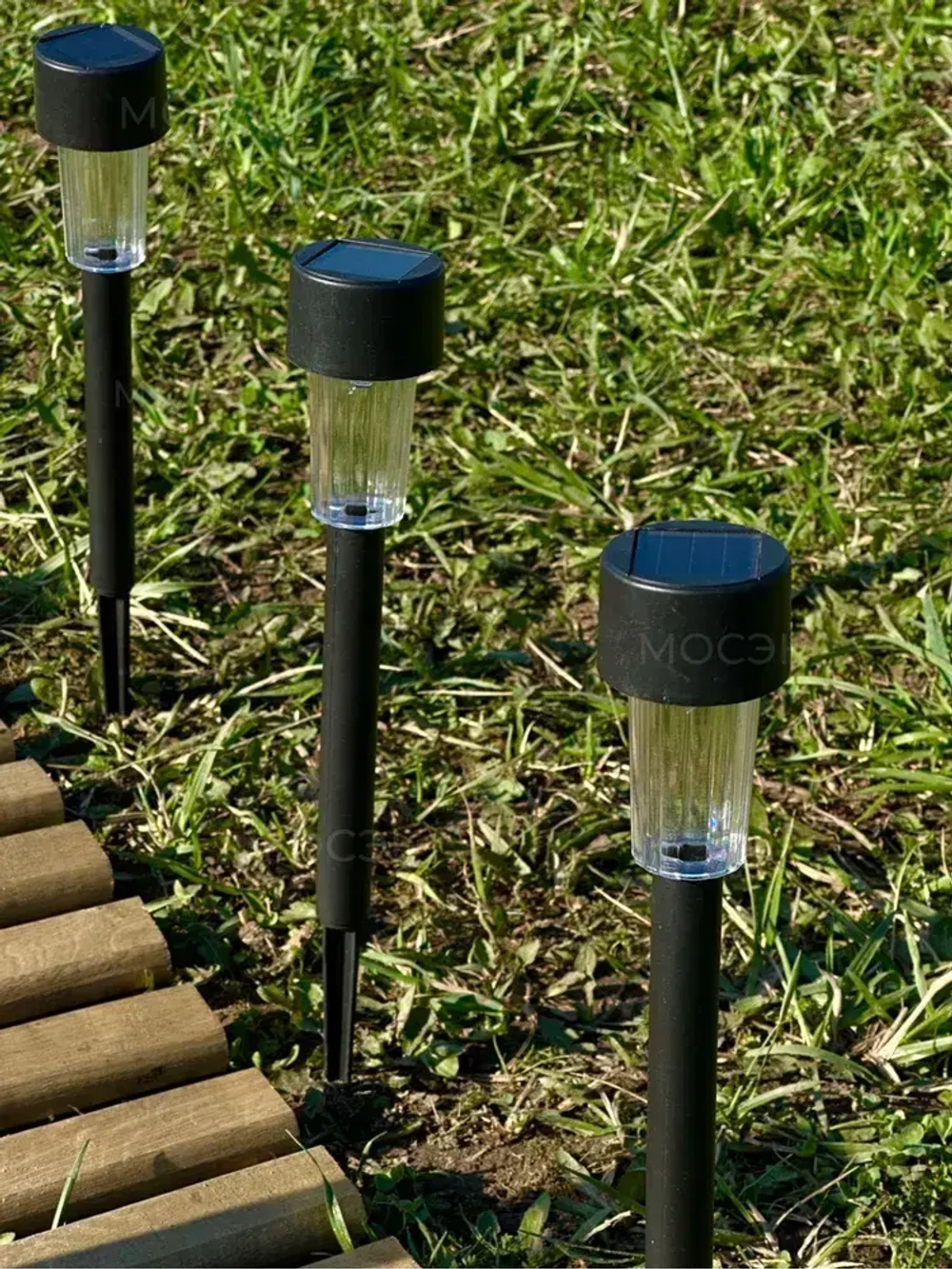 Светильник на солнечной батарее уличный / фонарики садовые 12шт