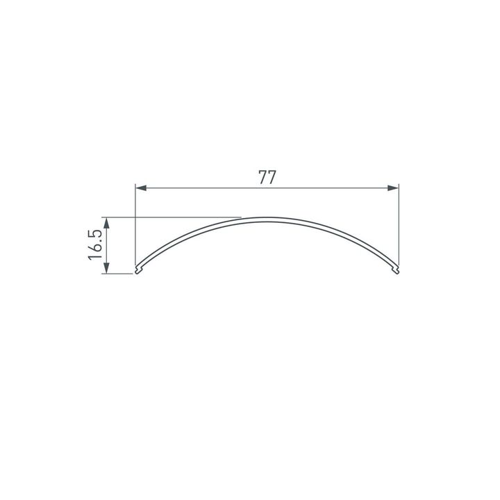 Рассеиватель Arlight Kant-H55 Round-Pm Opal 044581