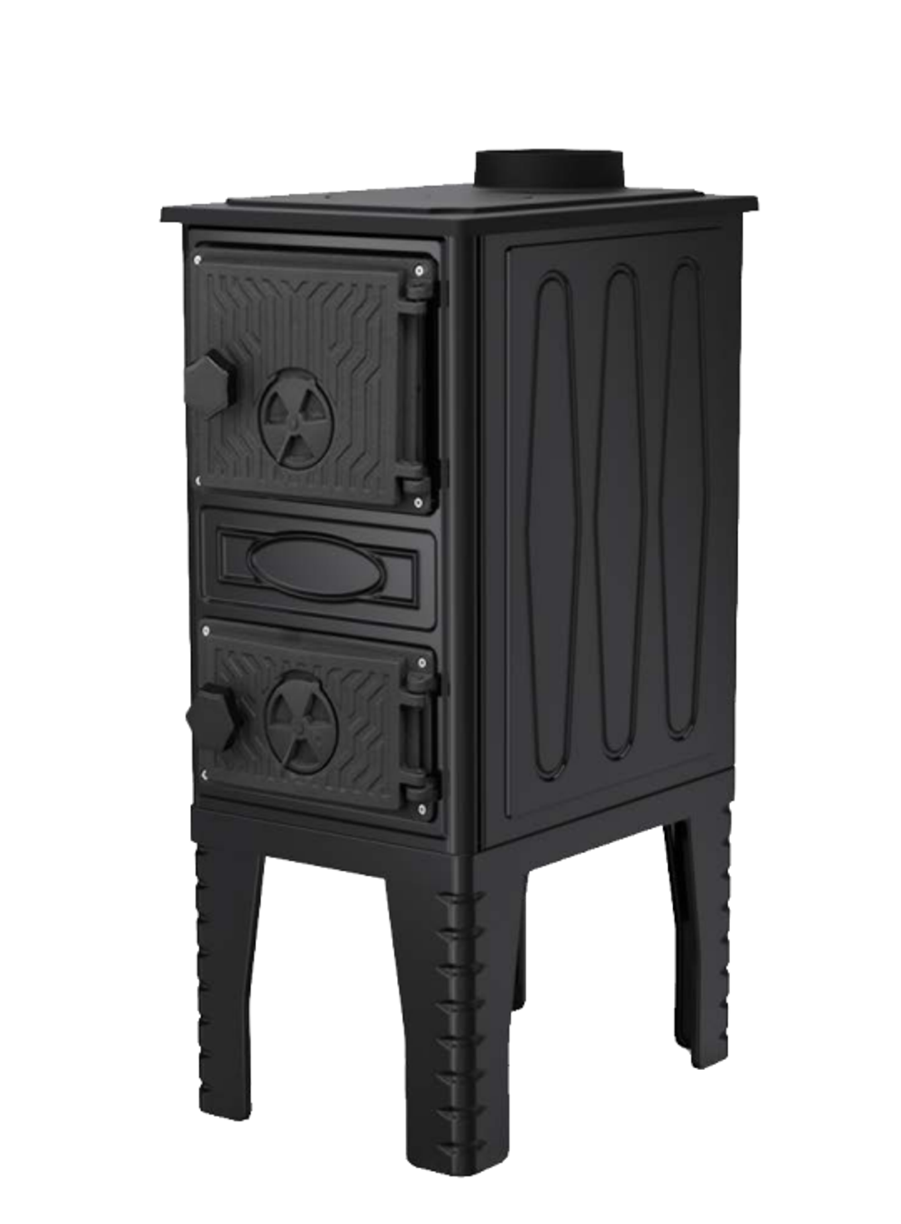 Дровяная кухонная печь Simge Soba 3042U Mini