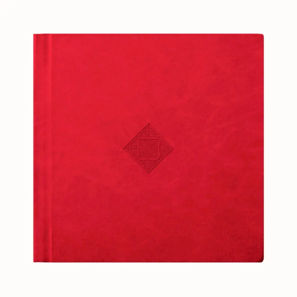 30х30 фотокнига, эко-кожа "Rosso"