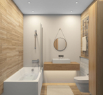 DK2036-WH Встраиваемый светильник влагозащ., IP 44, до 15 Вт, GU10, LED, белый, алюминий