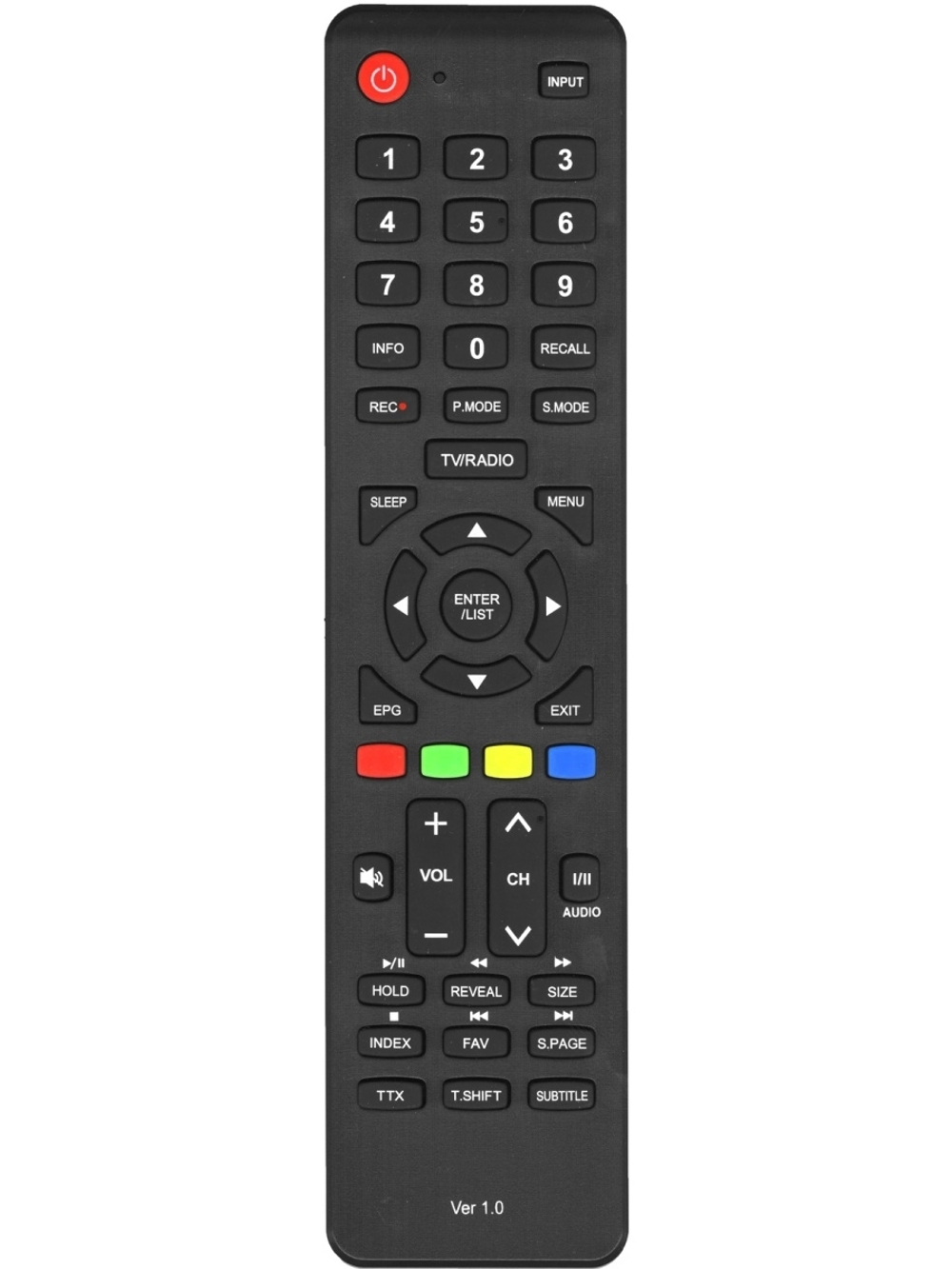 Пульт VER1.0(черн.) (H32D7300K) для телевизора DEXP