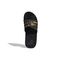 Adidas Adissage Slides 'Black Gold Metallic'