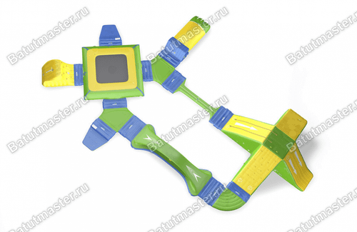 Коммерческий аквапарк на воде «Водная бухта» 24,5×17×3 м