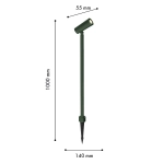 Грунтовый светодиодный светильник Favourite Micron 4811-1F