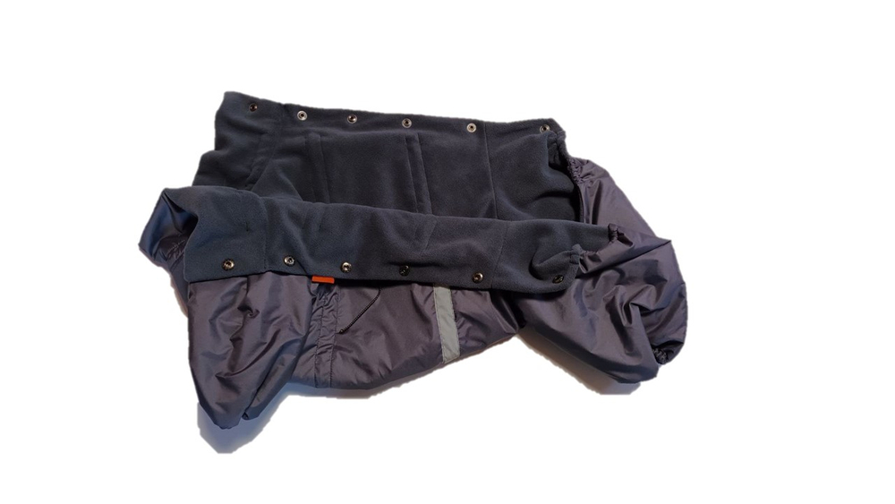 Комбинезон, утепленный флисом 30Т девочка (обхват груди 66-71) серый