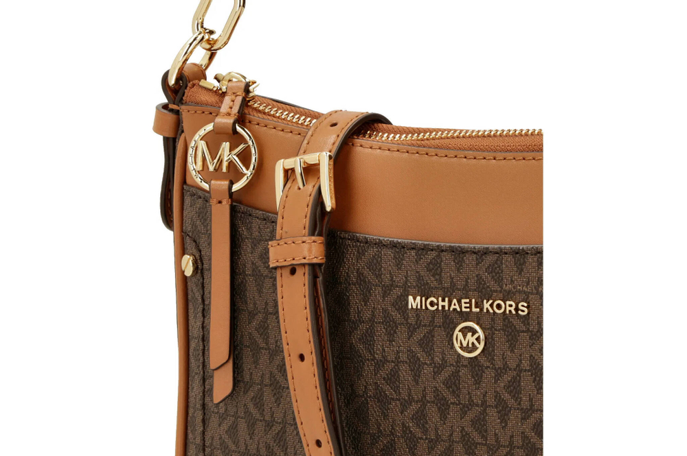 сумка через плечо jet set Michael Kors - коричневый(32S1GT9C8B)