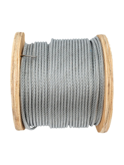 Стальной трос Gigant DIN 3055 5мм оцинкованный 100м GSC-006