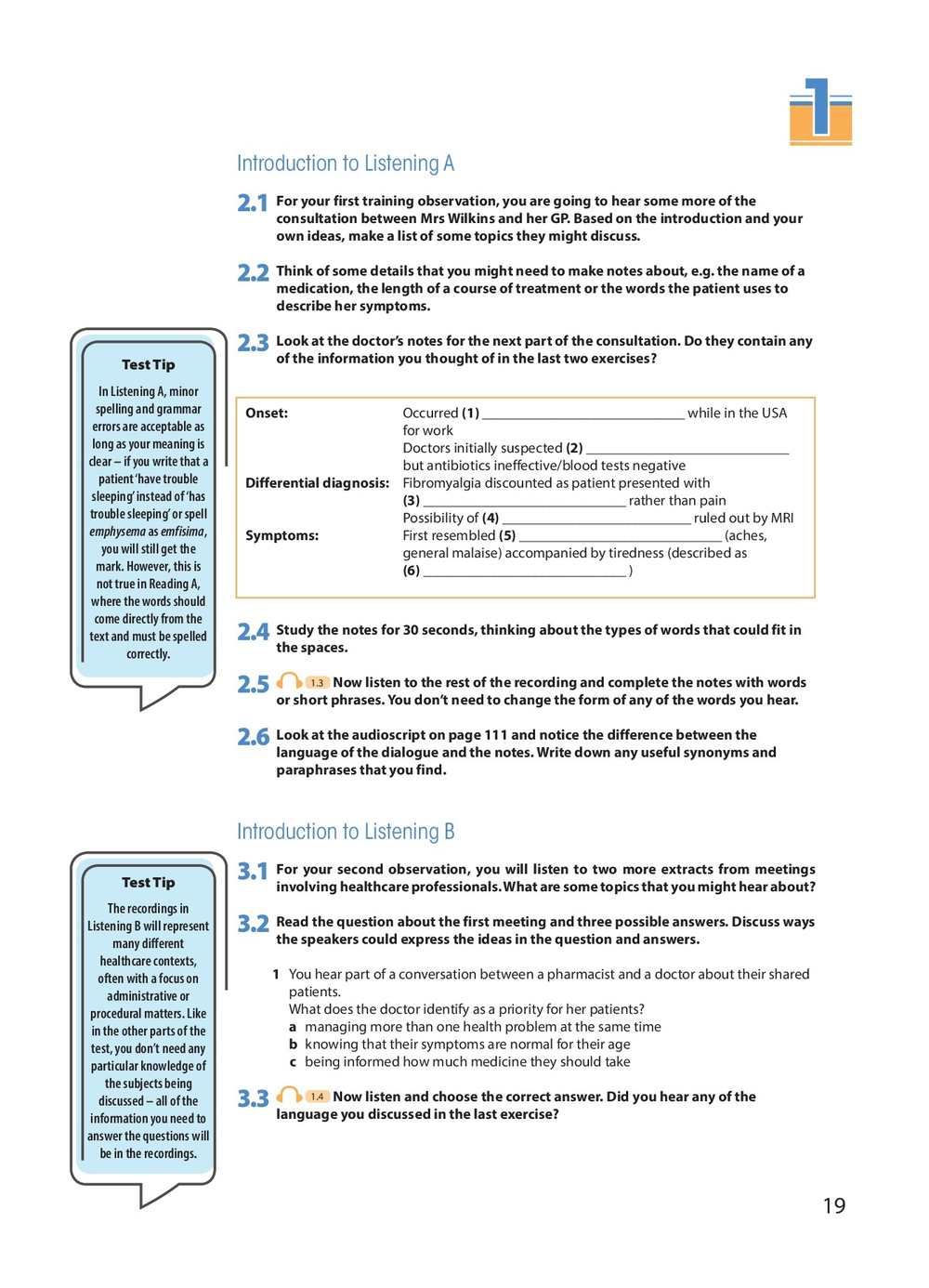 OET Reading & Listening Skills Builder: All professions - Student's Book (with DigiBooks App)