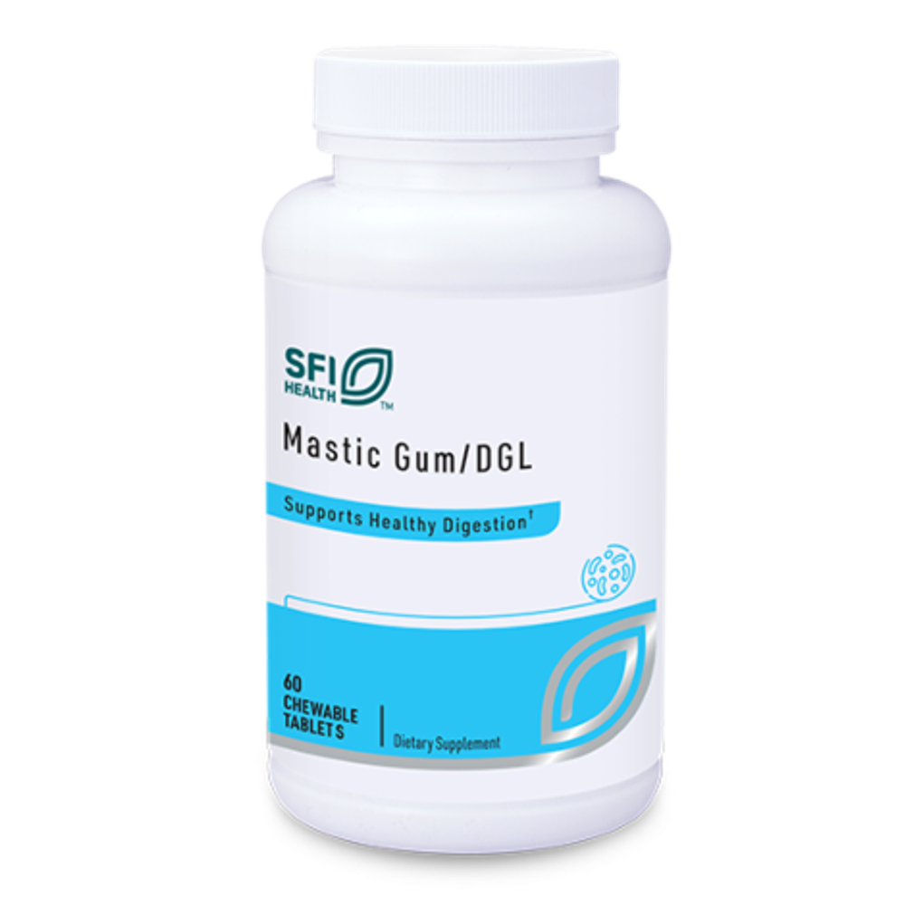 Mastic Gum/DGL 60 таблеток Klaire Labs / SFI Health
