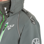 Костюм-поплавок зимний ХСН "RESCUER IV NEW -45" HARDGUARD серый (зеленые молнии)