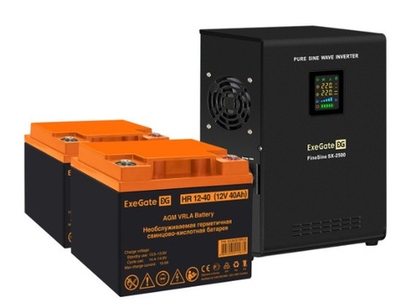 Комплект Exegate FineSine SX-2500.LCD.AVR.2SH