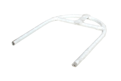 Кресло подвесное Кокон XL арт.D52-МТ002 (стойка+основание.бел.,корзн.бел.,подуш.беж. 3уп. (В))