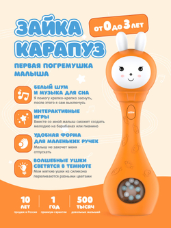 Зайка-карапуз alilo S1