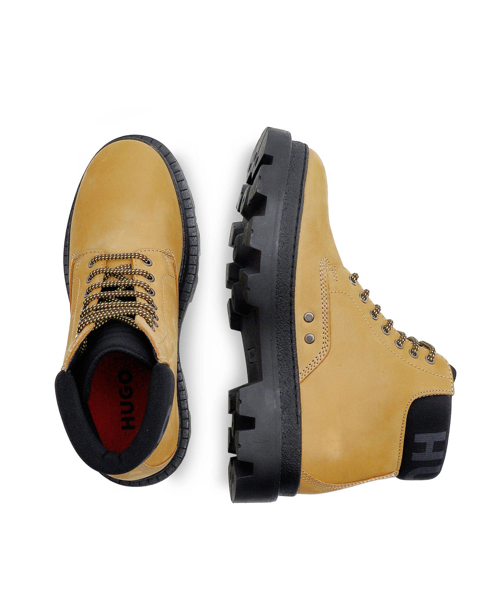 Кожаная обувь graham_halb_nu HUGO - светло-коричневый(50480532)