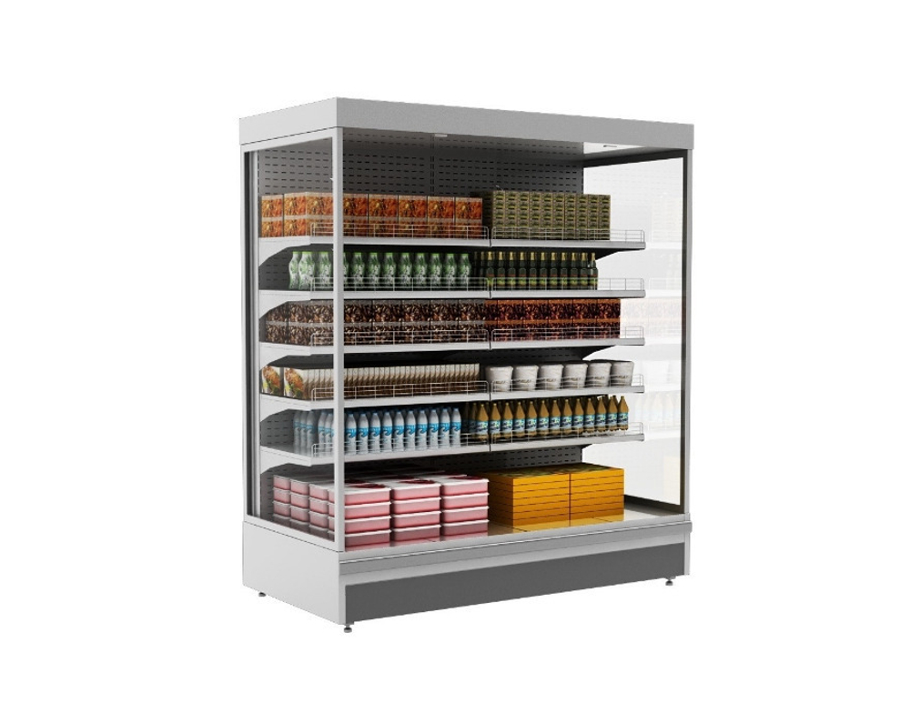Пристенный охлаждаемый стеллаж Polair Monte M 1250