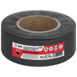 Термоусадочная трубка ЭРА NO-224-364 ТТУ нг-LS 60/30 чёрная рулон 25 м