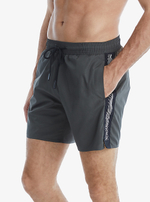 Мужские пляжные шорты серый