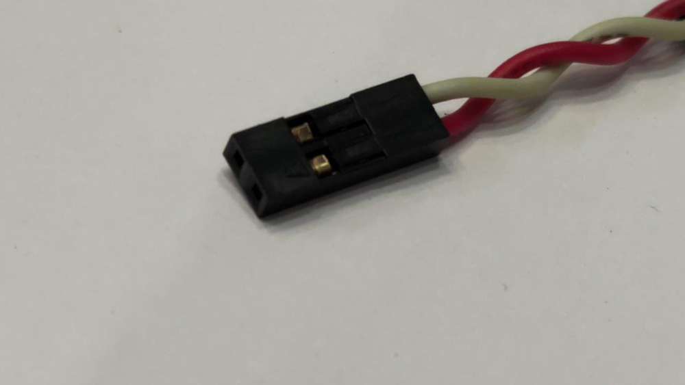 Разъем с проводами ET DP-2.54-02/W100/130