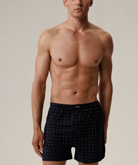 Трусы (2 шт) мужские семейные Atlantic 2MBX-077, хлопок, темно-синий + зеленый