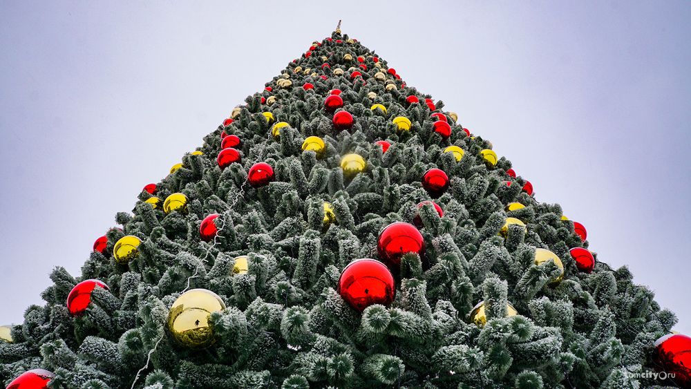 Большие шары на елку