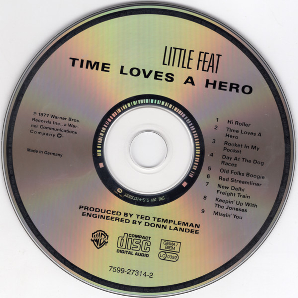 Little Feat / Time Loves A Hero (CD)