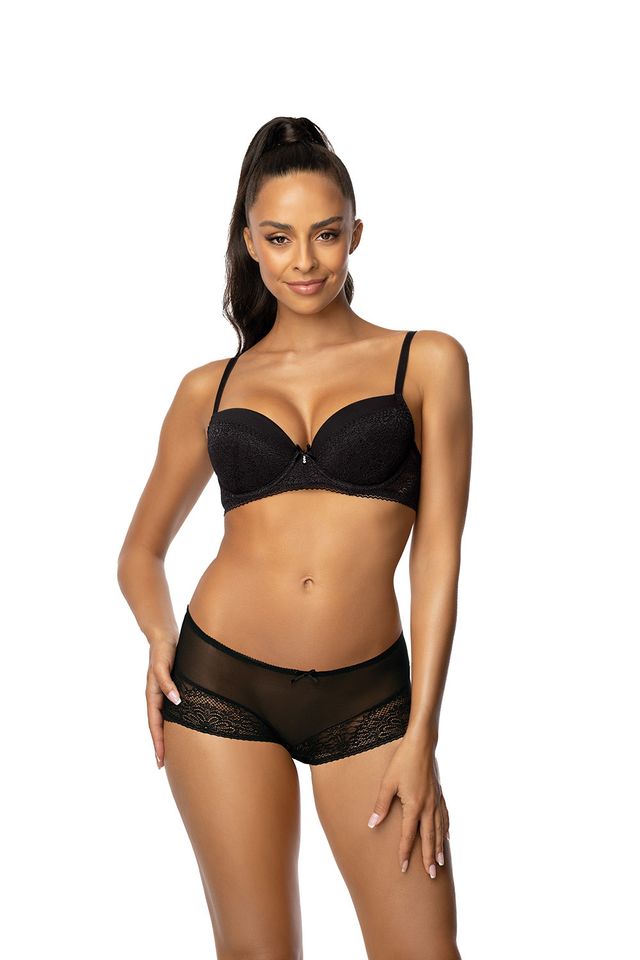 Черный кружевной бюстгальтер Patrice на каркасах