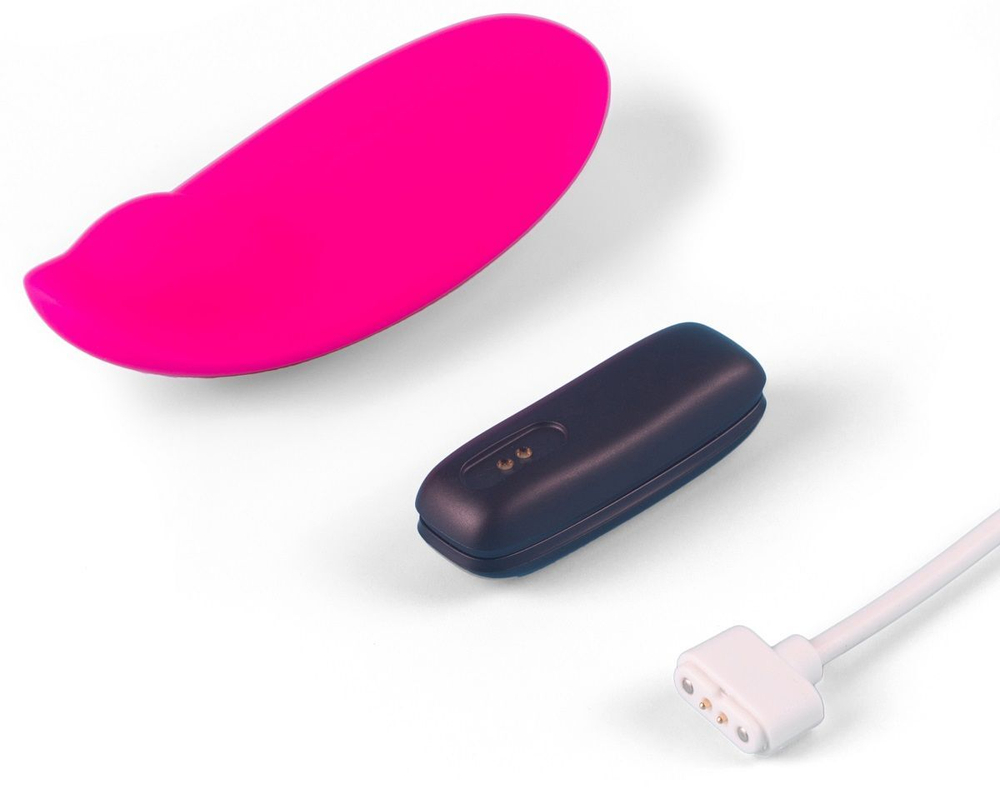 Розовый клиторальный smart-стимулятор MAGIC MOTION CANDY (Цвет: розовый)