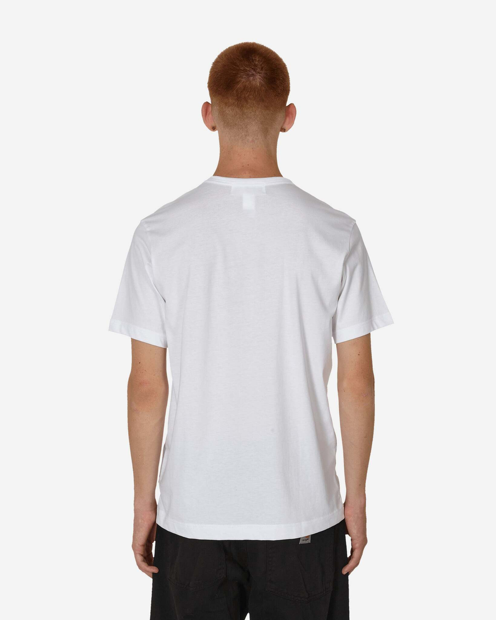 Comme Des Garçons Shirt Lacoste Футболка С Принтом Белая