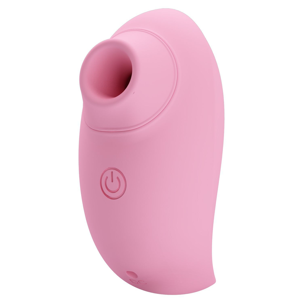 Розовый стимулятор клитора Inhale Bird (Цвет: розовый)