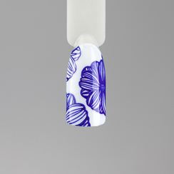 Гель-краска для стемпинга Swanky Stamping, №5 синяя, 8 мл