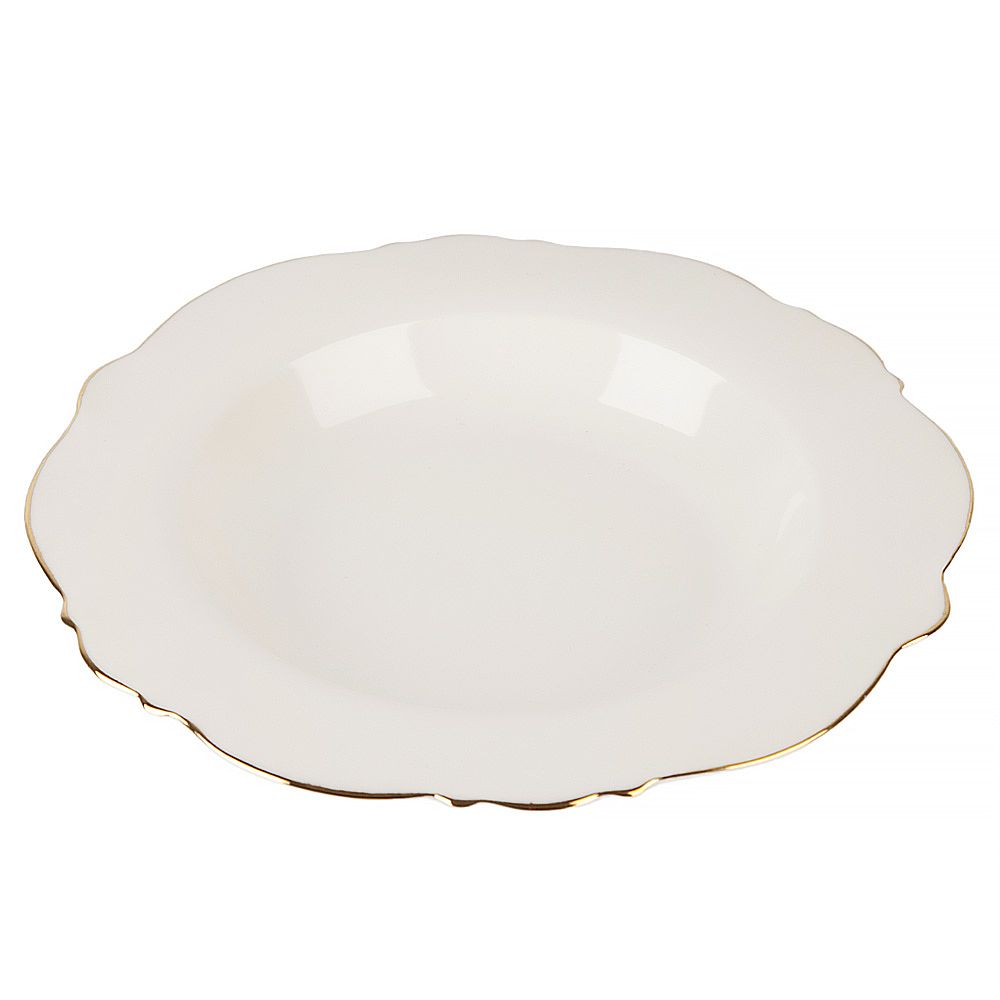 Набор тарелок 6 шт "White" d=27/21,5см/19см (фарфор) (подарочная упаковка)